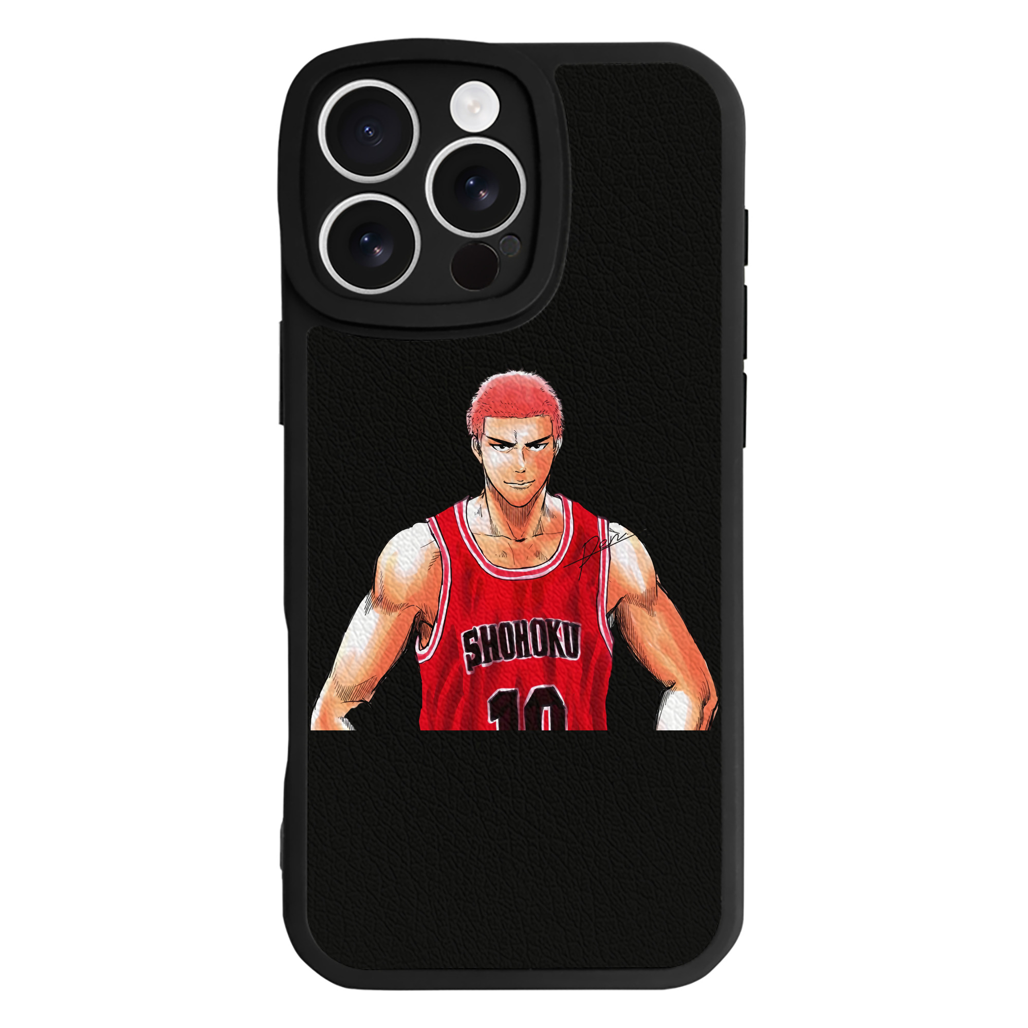 （画像用） SLAM DUNK／スラムダンク 【iPhone 16シリーズ対応】シリコンスマホケース（レザー調） 材質：シリコン